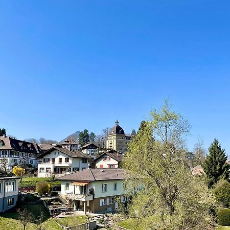 Studio Bahnhof Spiez Daire Dış mekan fotoğraf