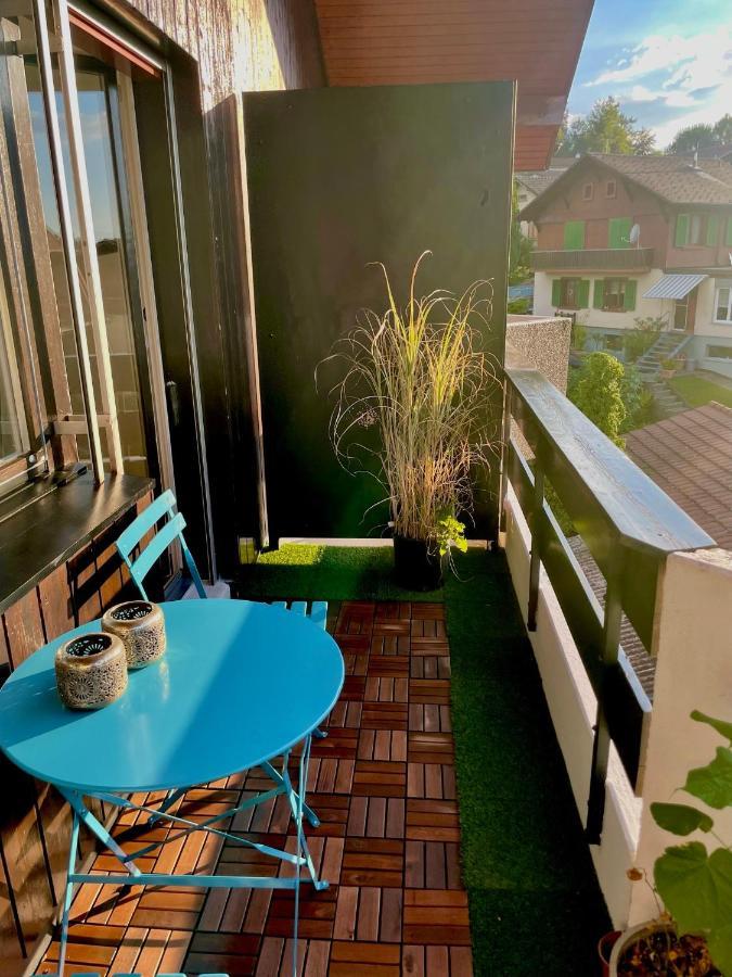 Studio Bahnhof Spiez Daire Dış mekan fotoğraf